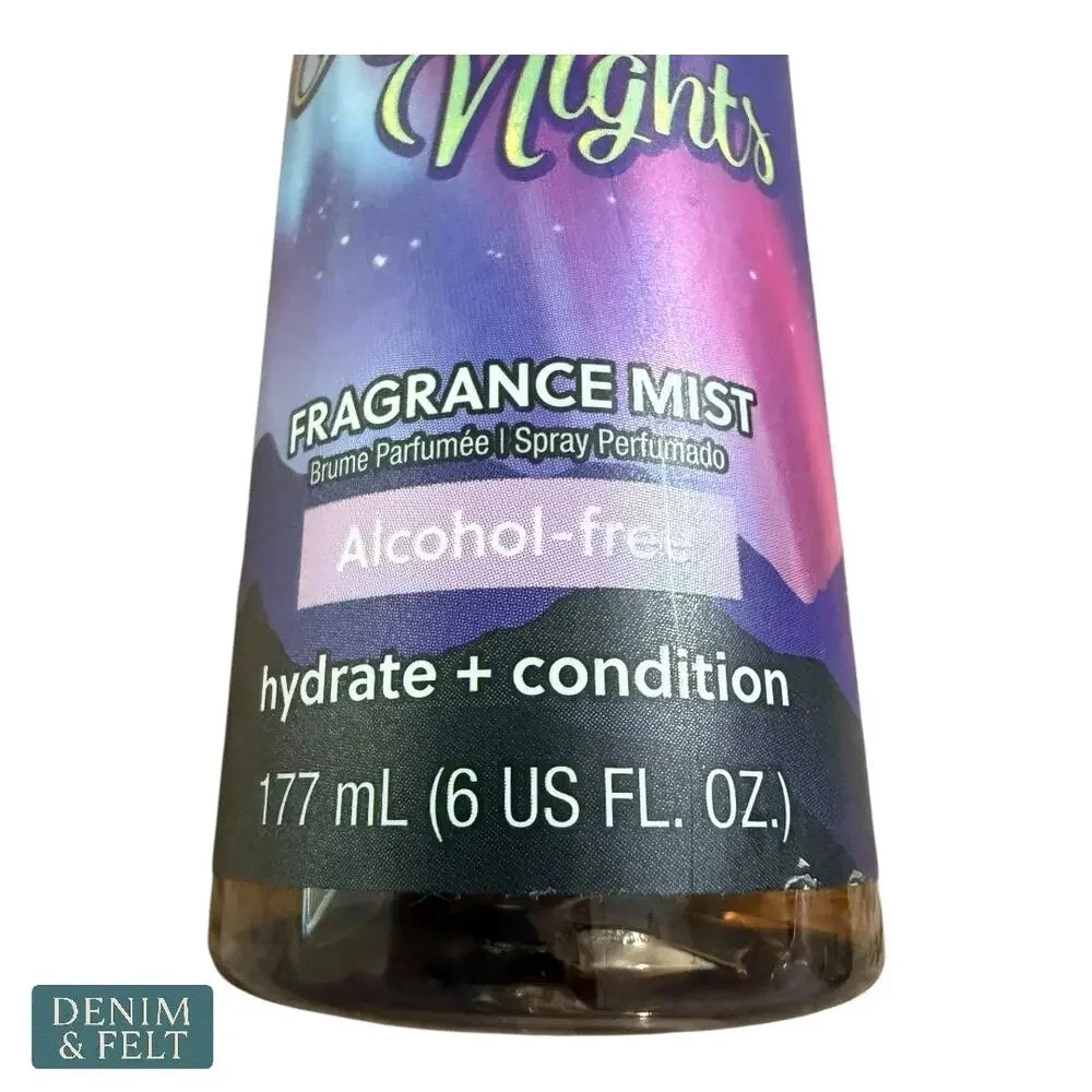 Tree Hut Aurora Nights‎ Fragrance Mist 6oz Hydrate + Condition Alcohol-Free 🌌✨